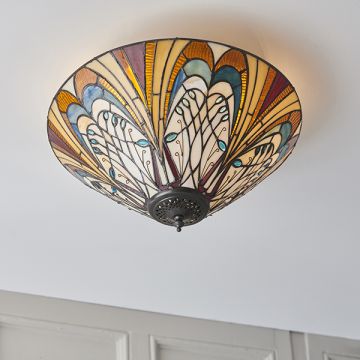 Plafon sufitowy Hector 70241 2x60W/E27 od Endon