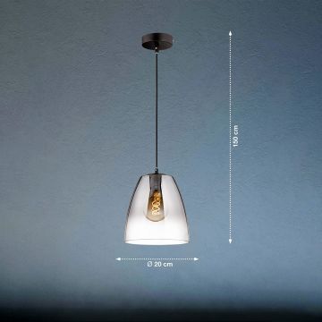 Lampa wisząca Miro 60840 1x40W/E27 IP20 od Fischer&Honsel