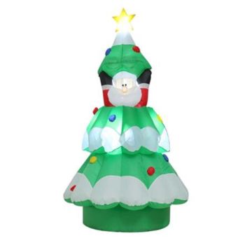 Ozdoba zewnętrzna świąteczna SANTA IN A TREE 705998 9x18W/LED IP44 od Markslojd