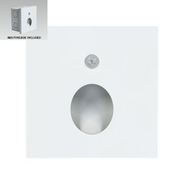 Lampa schodowa do zabudowy STEP LIGHT OLIVE SENSOR 70432 1x1W/LED 50lm IP20 od Prezent