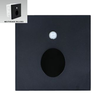 Lampa schodowa do zabudowy STEP LIGHT OLIVE SENSOR 70436 1x1W/LED 50lm IP20 od Prezent