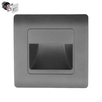 Lampa schodowa do zabudowy STEP LIGHT SINGLE VERSION 70439 1x1W/LED 95lm IP20 od Prezent