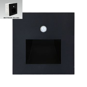 Lampa schodowa do zabudowy STEP LIGHT SUNNY SENSOR 70418 1x1W/LED 60lm IP20 od Prezent