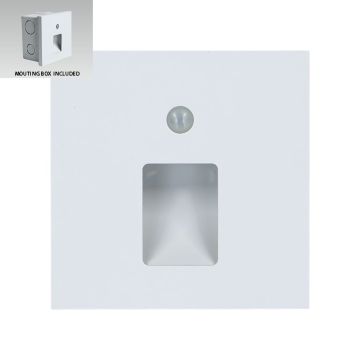 Lampa schodowa do zabudowy STEP LIGHT VIX SENSOR 70420 1x1W/LED 55lm IP20 od Prezent