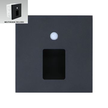 Lampa schodowa do zabudowy STEP LIGHT VIX SENSOR 70424 1x1W/LED 50lm IP20 od Prezent