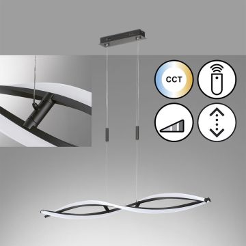 Lampa wisząca Torcido 60978 2700K 1x27W/LED 3200 lm IP20 od Fischer&Honsel