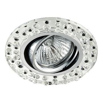 Downlight wpuszczany CRYSTAL MOVABLE 71068 1x50W/GU10 IP20 od Prezent