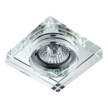 Downlight wpuszczany ELEGANT DOUBLE LIGHT 71105 1x50W/GU10|1x3W/LED 380lm IP20 od Prezent