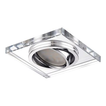 Downlight wpuszczany ELEGANT GLASS MOVABLE 71053 1x50W/GU10 IP20 od Prezent