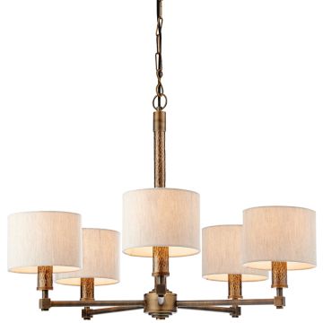Żyrandol INDARA 71345 5x40W/E14 od Endon