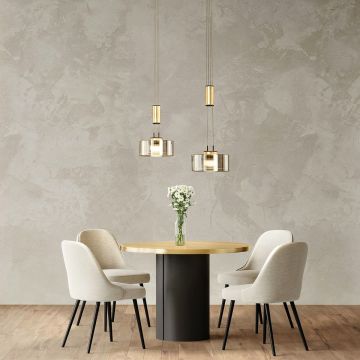 Lampa wisząca Lavin 61058 2700K 2x9W/LED 1900 lm IP20 od Fischer&Honsel