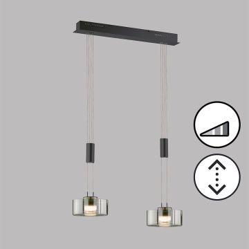 Lampa wisząca Lavin 61095 2700K 2x9W/LED 1900 lm IP20 od Fischer&Honsel