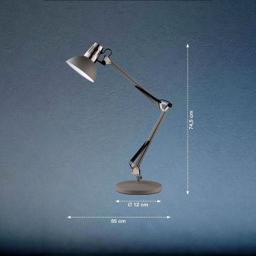 Lampka biurkowa Pit 98271 1x40W/E27 IP20 od Fischer&Honsel