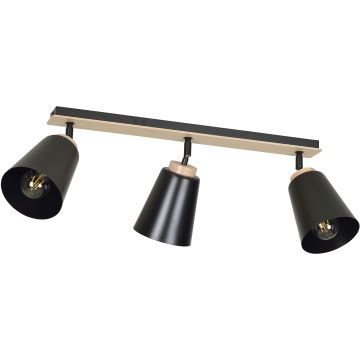 Lampa sufitowa ATLAS 3 BLACK 725/3 3x60W/E27 IP20 od Emibig