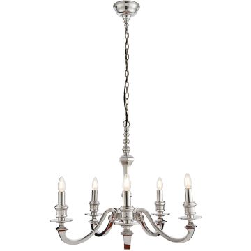Żyrandol FINSBURY 73598 5x60W/E14 od Endon