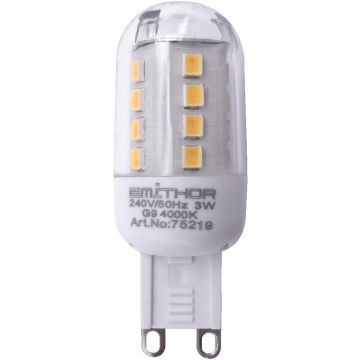 Żarówka LED BULBS 75219 4000k 3w/g9 300lm od Prezent