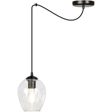 Lampa wisząca LEVEL 1 BL TRANSPARENT 756/1 1x60W/E27 IP20 od Emibig