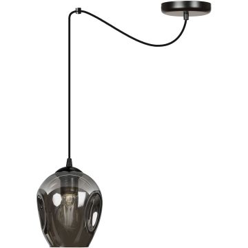 Lampa wisząca LEVEL 1 BL GRAFIT 757/1 1x60W/E27 IP20 od Emibig