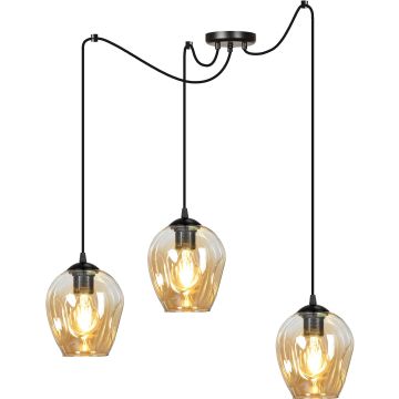Lampa wisząca LEVEL 3 BL MIODOWY 758/3 3x60W/E27 IP20 od Emibig