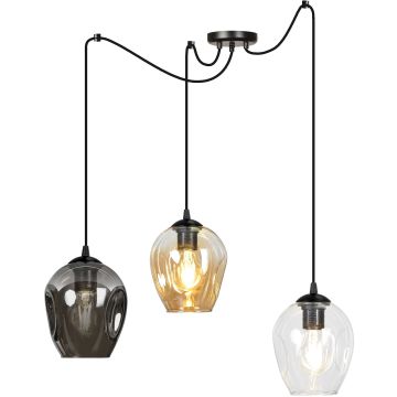 Lampa wisząca LEVEL 3 BL MIX 759/3 3x60W/E27 IP20 od Emibig