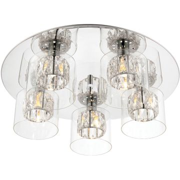 Plafon sufitowy VERINA 76517 5x28W/G9 od Endon