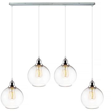 Lampa wisząca NEW YORK LOFT LA035/CL4_chrom 4x40W/E27 IP20 od Altavola Design
