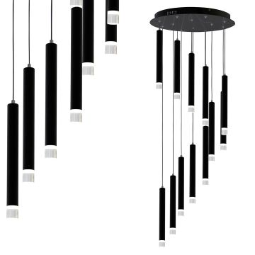 Lampa wisząca CARBON ML6161 4000K 12W LED 840lm IP20 od Milagro