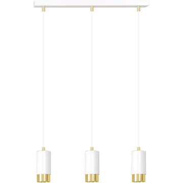 Lampa wisząca FUMIKO 3 WH/GOLD 815/3 3x30W/GU10 IP20 od Emibig