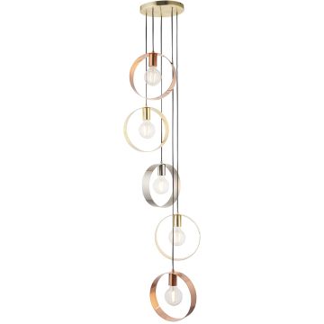 Lampa wisząca HOOP 81923 5x40W/E27 od Endon