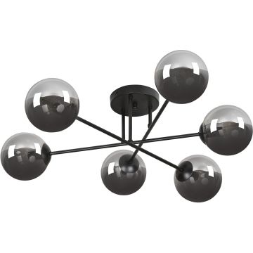 Lampa sufitowa BRENDI 6B BL GRAFIT 832/6B 6x40W/E14 IP20 od Emibig