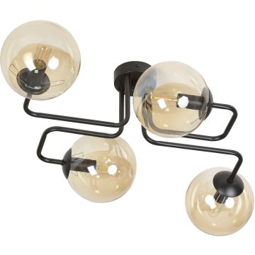 Lampa sufitowa BRENDI 4 BL MIODOWY 833/4 4x40W/E14 IP20 od Emibig