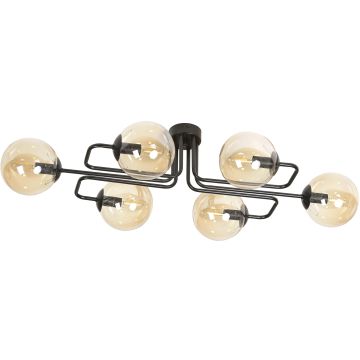 Lampa sufitowa BRENDI 6A BL MIODOWY 833/6A 6x40W/E14 IP20 od Emibig