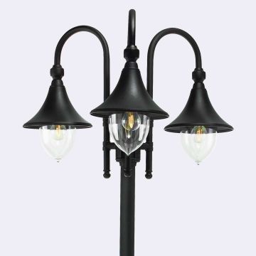 Latarnia Firenze 830B 3x9W/E27 IP54 od Norlys