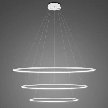 Lampa wisząca Ledowe okręgi LA075/P_100_in_4k_white 4000K 3x130W/LED 8970lm IP44 od Altavola Design