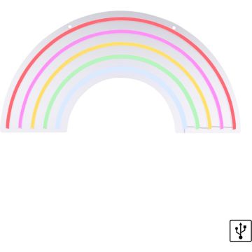 Kinkiet NEON-RAINBOW 85024-70 multikolor 1x10,5W/LED 9lm ip20 od Paul Neuhaus