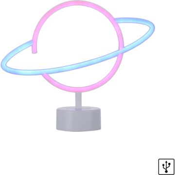 Lampa stołowa NEON-SATURN 85029-70 1x1W/LED ip20 od Paul Neuhaus