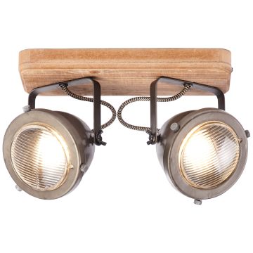 Spot Carmen Wood 72029/84 2x5W/GU10 IP20 od Brilliant