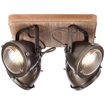 Spot Carmen Wood 72035/84 4x5W/GU10 IP20 od Brilliant