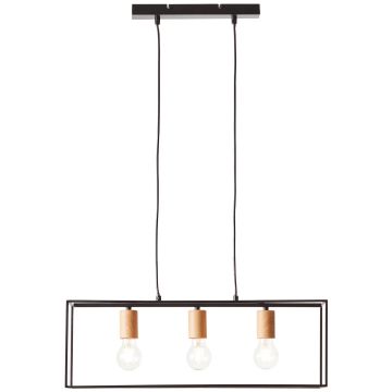 Lampa wisząca Arica 92747/76 3x60W/E27 IP20 od Brilliant