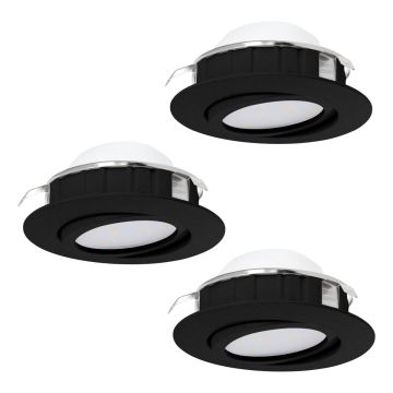 Downlight wpuszczany PINEDA 900749 3000K 3x5.5W/LED 1080LM IP20 od Eglo