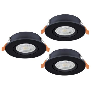 Downlight wpuszczany BARRANCO 902265 2700K, 4000K, 6500K 3x4.5W/LED 3X450lm ip20 od Eglo