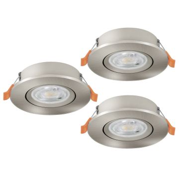 Downlight wpuszczany BARRANCO 902268 2700K, 4000K, 6500K 3x4.5W/LED 3X450lm ip20 od Eglo