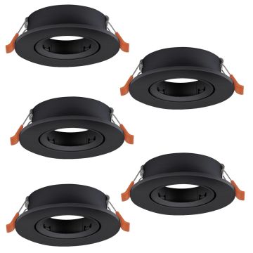 Downlight wpuszczany BARRANCO GU10 902229 5x5W/GU10 ip20 od Eglo