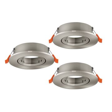 Downlight wpuszczany BARRANCO GU10 902232 3x5W/GU10 ip20 od Eglo