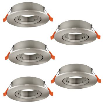 Downlight wpuszczany BARRANCO GU10 902233 5x5W/GU10 ip20 od Eglo