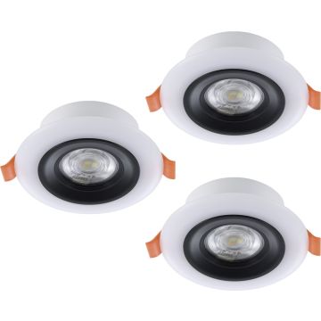Downlight wpuszczany CALONGE RGB 901118 2700_6500k 3x3.8w/led ip20_ip44 3X520lm od Eglo