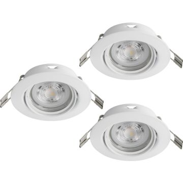 Downlight wpuszczany FAVAZZINA 901756 2700k 3x4w/gu10 ip20 od Eglo