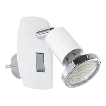 Kinkiet do gniazdka MINI 4 902365 1x2.8W/GU10 ip20 od Eglo