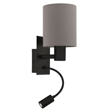 Kinkiet PASTERI 900701 1x40W/E27|1x3,8W/LED 320lm IP20 od Eglo