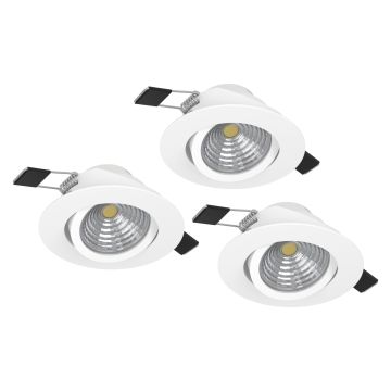 Downlight wpuszczany SALICETO 900745 2700K 3x6W/LED 1350lm IP20 od Eglo